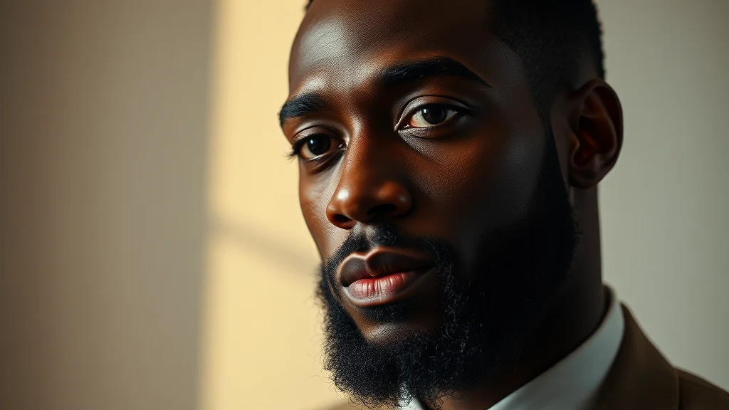 15 Black Men Beard Styles That Look Sharp in 2026 — man with well-groomed beard