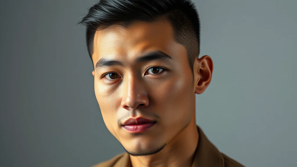 Asian Buzz Cut: The Complete Guide for Asian Men’s Hair (2026) — man with buzz cut