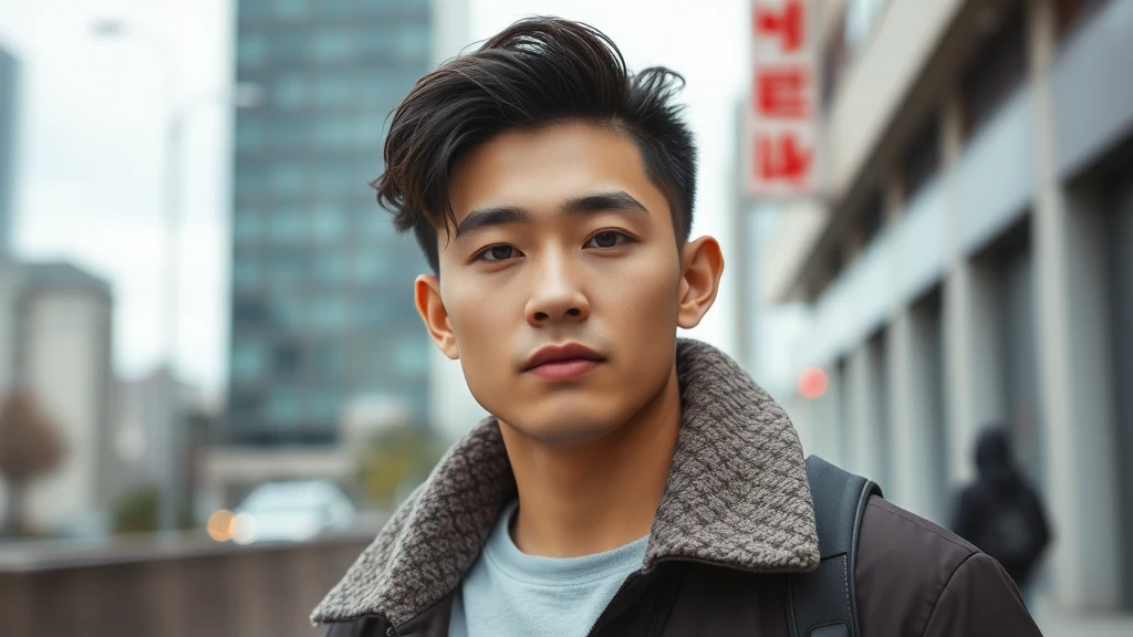Asian Hair Care Routine for Men: Shampoo, Condition, and Style in Order — Asian man with stylish haircut