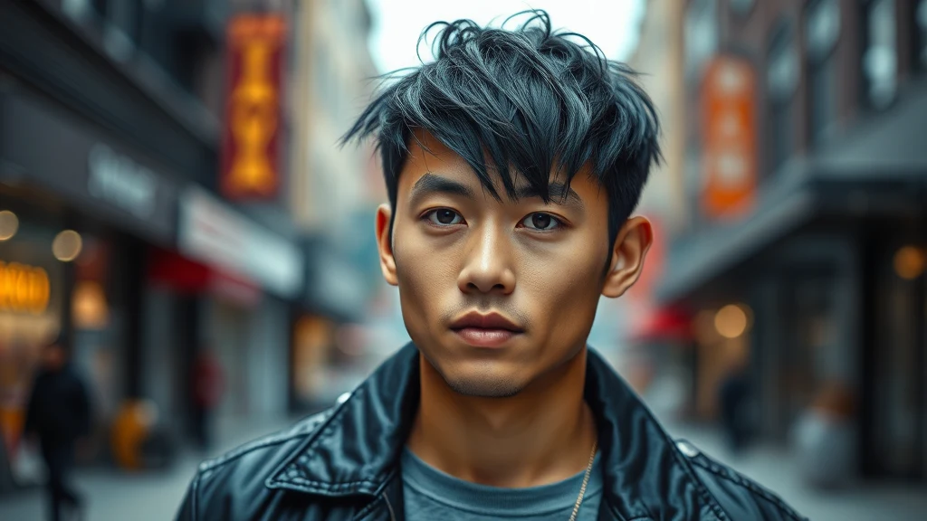 Asian Mullet: The Modern Take on Men’s Mullet for Asian Hair (2026) — Asian man with modern mullet hairstyle