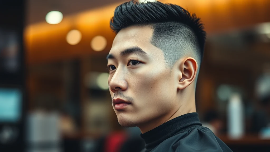 Asian Undercut: The Best Undercut Styles for Asian Men’s Hair (2026) — Asian man with undercut hairstyle