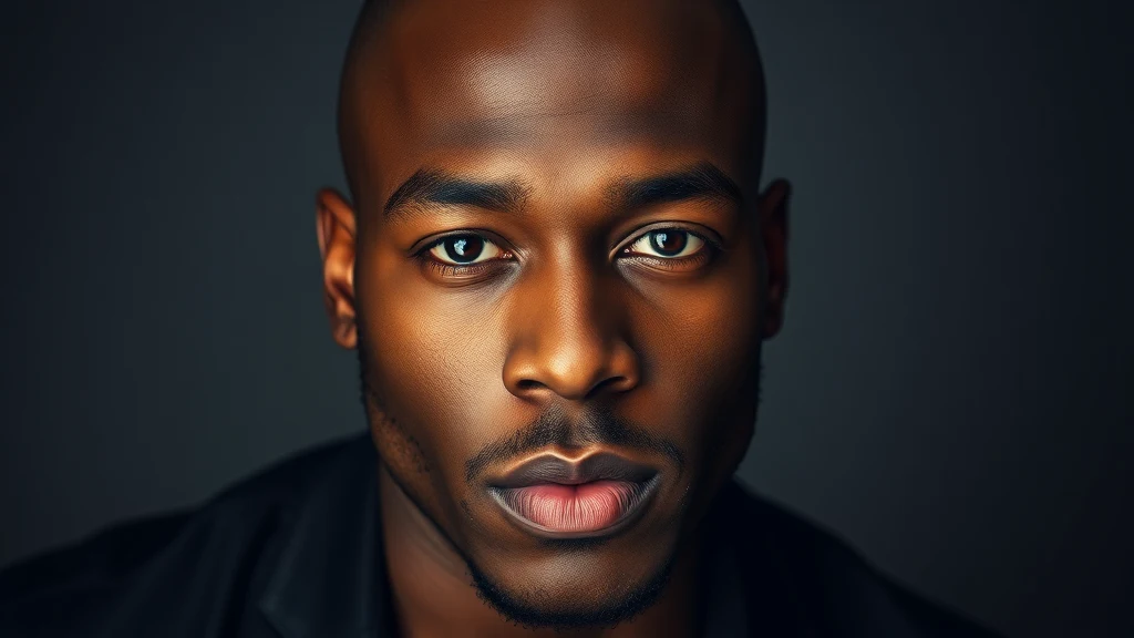 Bald Black Men Head Care: The Complete Routine — confident man with shaved bald head