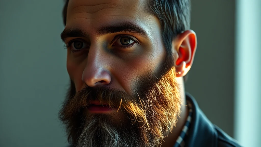 Beard Growth for Jewish Men: Maximizing Growth During Omer and Beyond — man with well-groomed beard