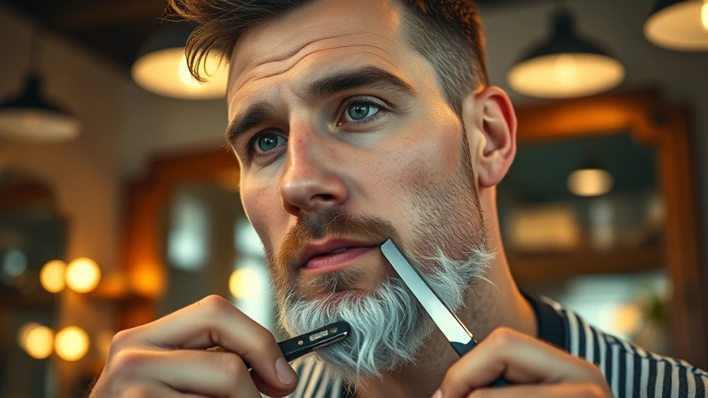 Best Aftershaves for Sensitive Skin Men: Soothing Balms and Alcohol-Free Options That Actually Work — man shaving with straight razor
