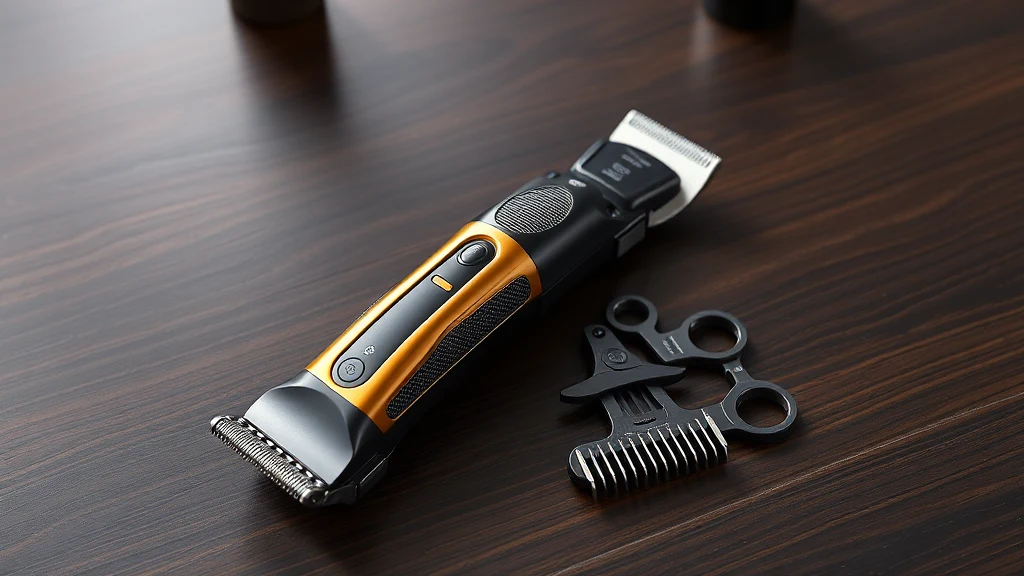 Best Beard Trimmers for Black Men: For Clean Lines Without the Bumps — professional hair clippers product photography