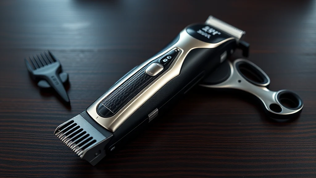 Best Beard Trimmers for Black Men: For Clean Lines Without the Bumps — professional hair clippers product photography