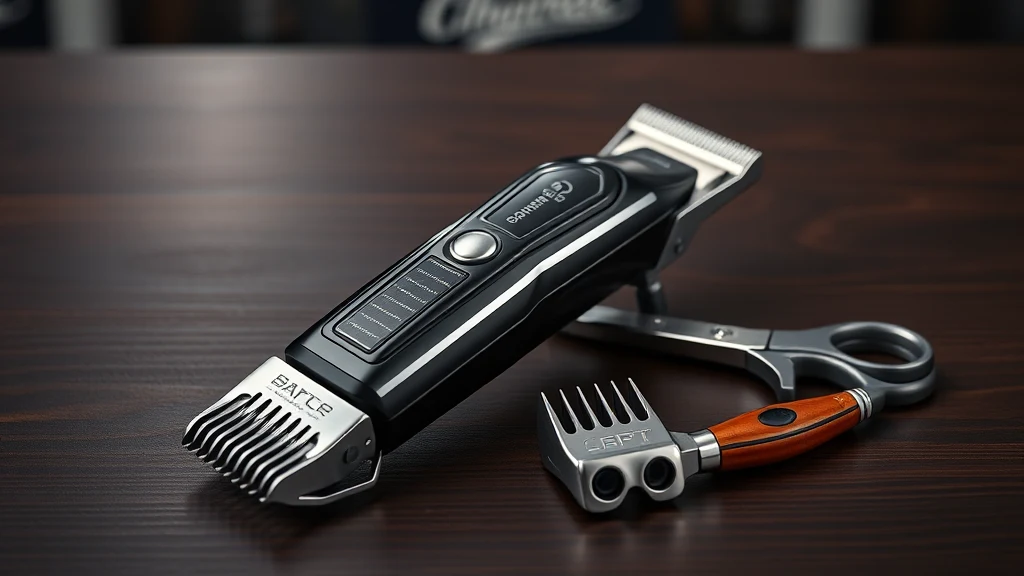 Best Beard Trimmer for Muslim Men: Precise Lengths for Sunnah Observance — professional hair clippers product photography