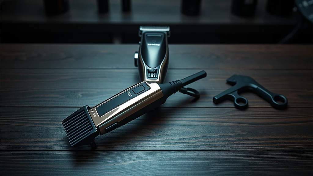 Best Clippers for Black Men: Professional Picks for Every Cut — professional hair clippers product photography