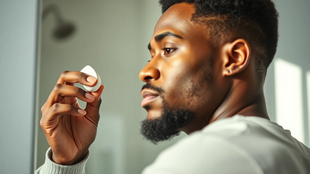 Best Deep Conditioner for 4C Hair (2026) — man applying hair moisturizer