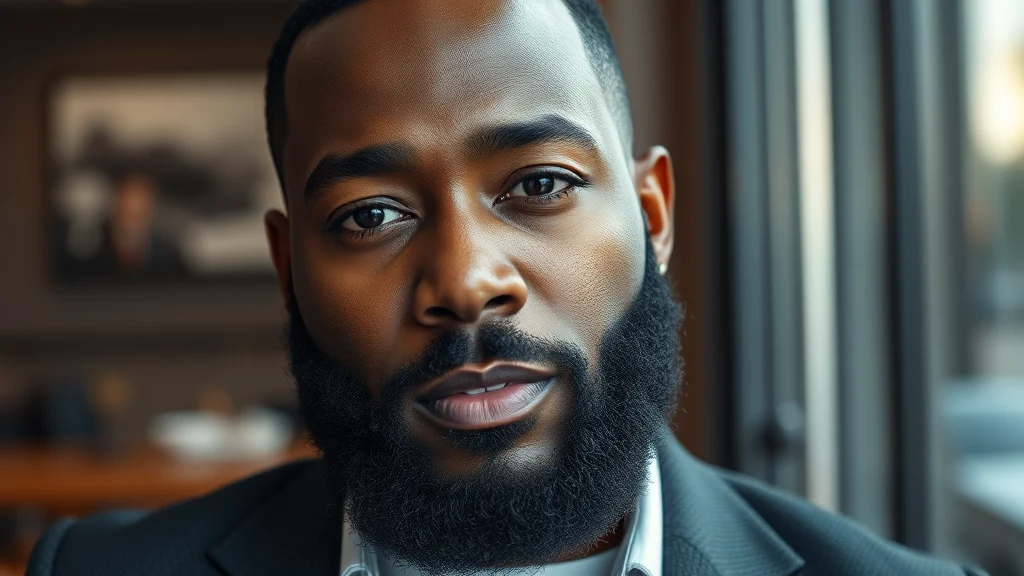 Best Hair Dye for Black Men (2026) — man with dyed beard