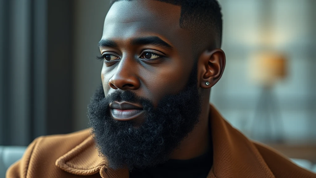 Best Hair Dye for Black Men (2026) — man with dyed beard