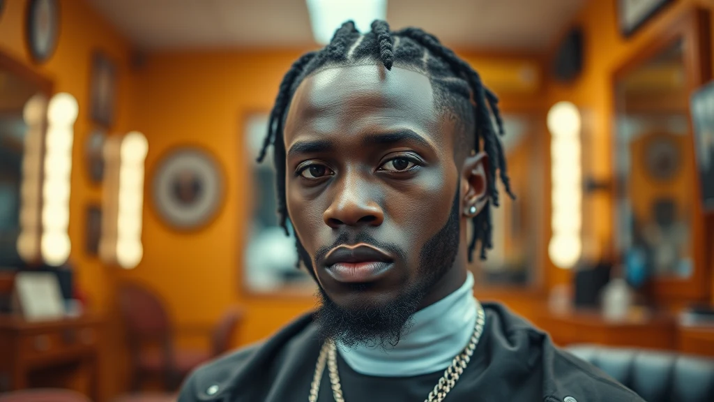 Best Hair for Box Braids: A Complete Buying Guide (2026) — man with cornrows