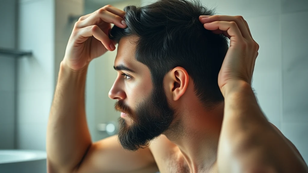 Best Hair Oils for Long Kesh: Lightweight, Turban-Safe Formulas Ranked — man applying hair moisturizer