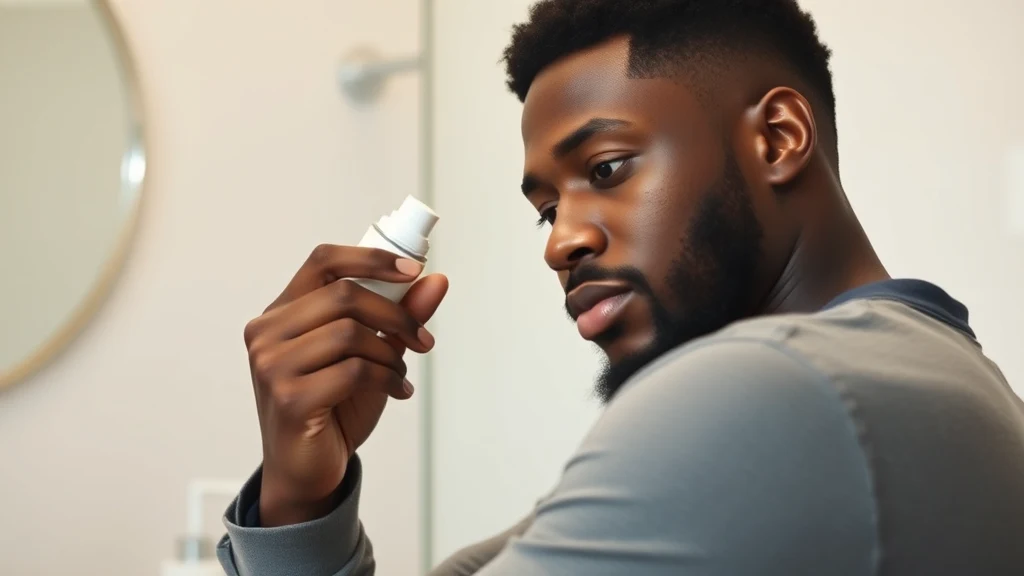 Best Lotions for Black Men: Dermatologist-Approved Picks for Every Skin Type — man applying hair moisturizer