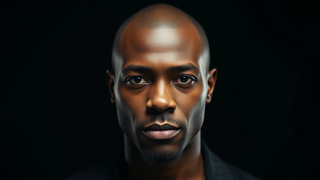 Best Moisturizer for Black Bald Head — confident man with shaved bald head