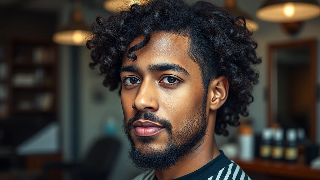 Best Shampoo for Curly Hair Men: Sulfate-Free Picks That Don’t Strip Curls — man with natural curly hair