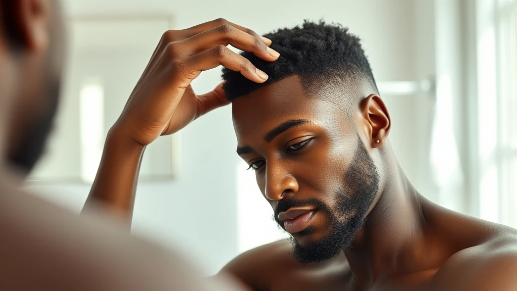 Best Shampoo for Smelly Scalp (Men’s Guide) — man applying scalp treatment