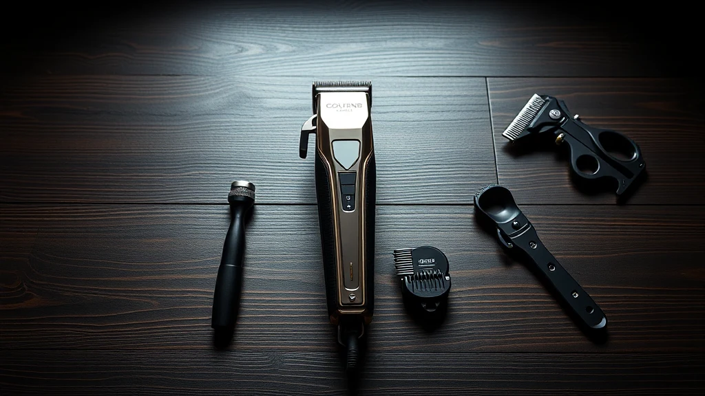 Best Vacuum Beard Trimmers: Clean Trim, No Mess — professional hair clippers product photography