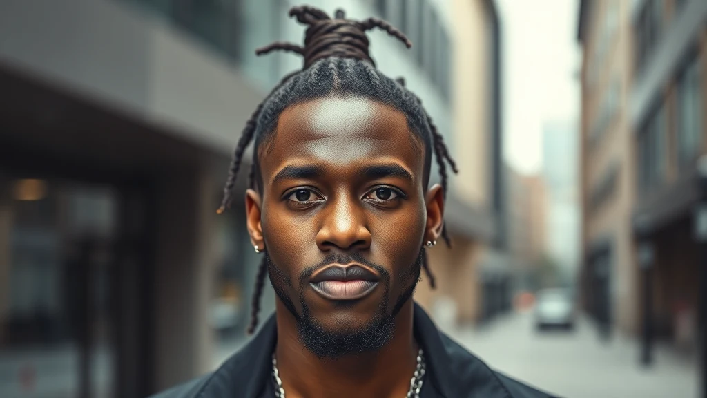 The Black Man Bun: How to Get It and Style It — man with long hair man bun