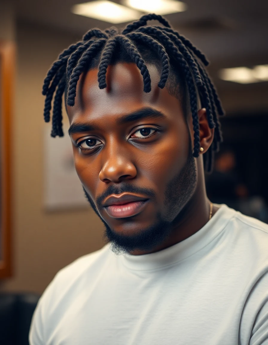 ASAP Rocky-inspired The Long Braid Statement (Waist-Length Box Braids) hairstyle on a model