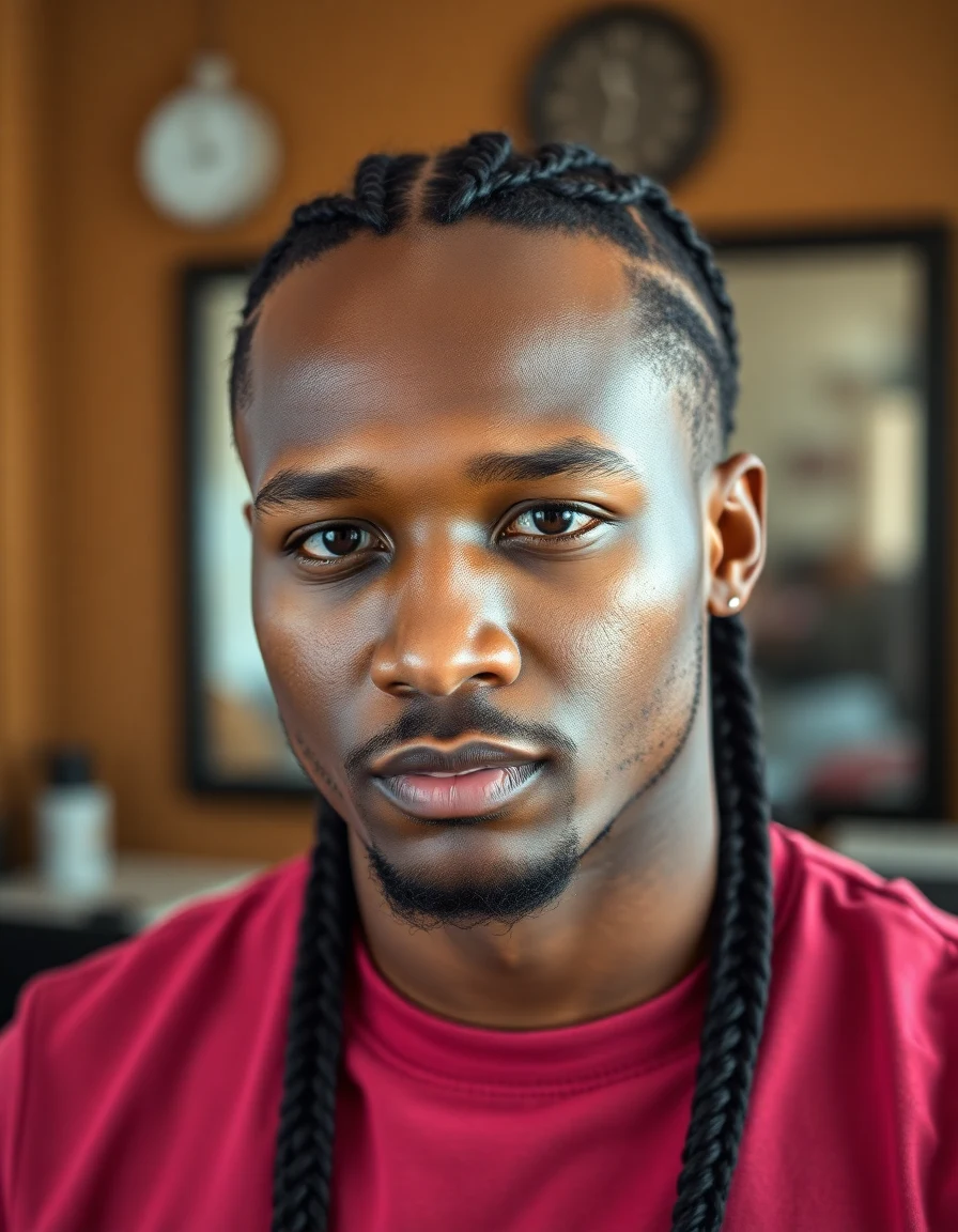 Drake-inspired The Comeback Season and Mixtape Rise (2009 to 2011) hairstyle on a model