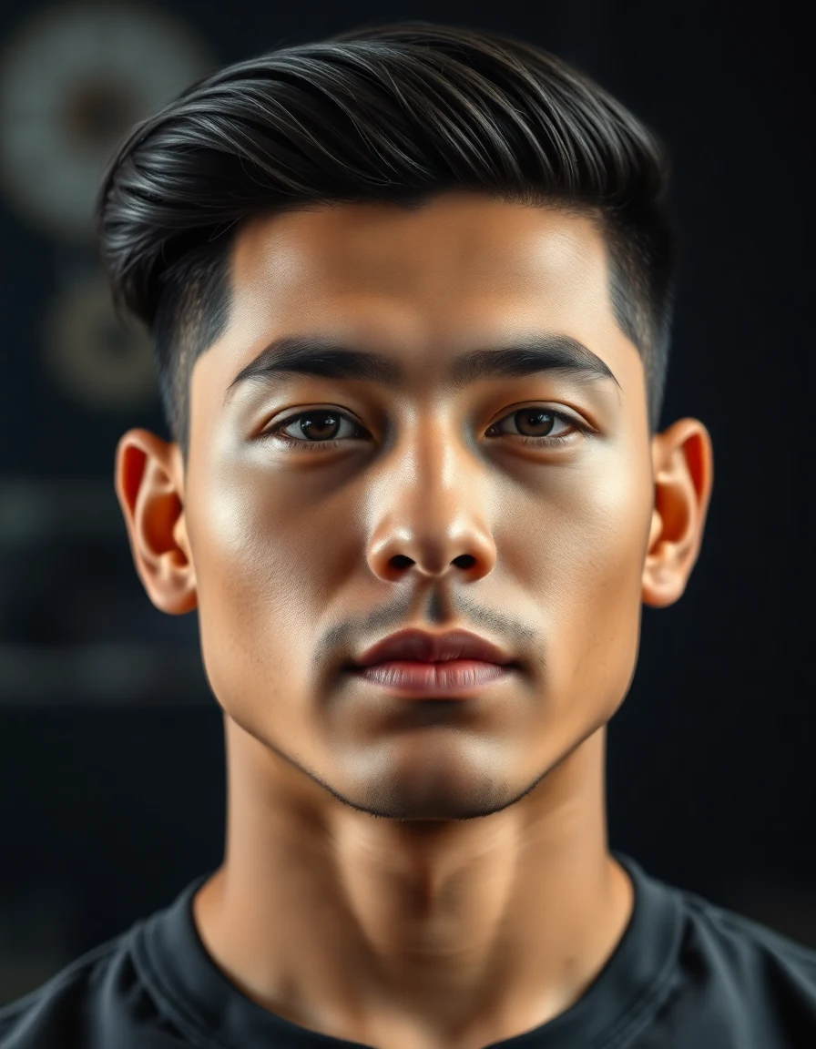 Peso Pluma-inspired The Full Mullet Takes Over hairstyle on a model