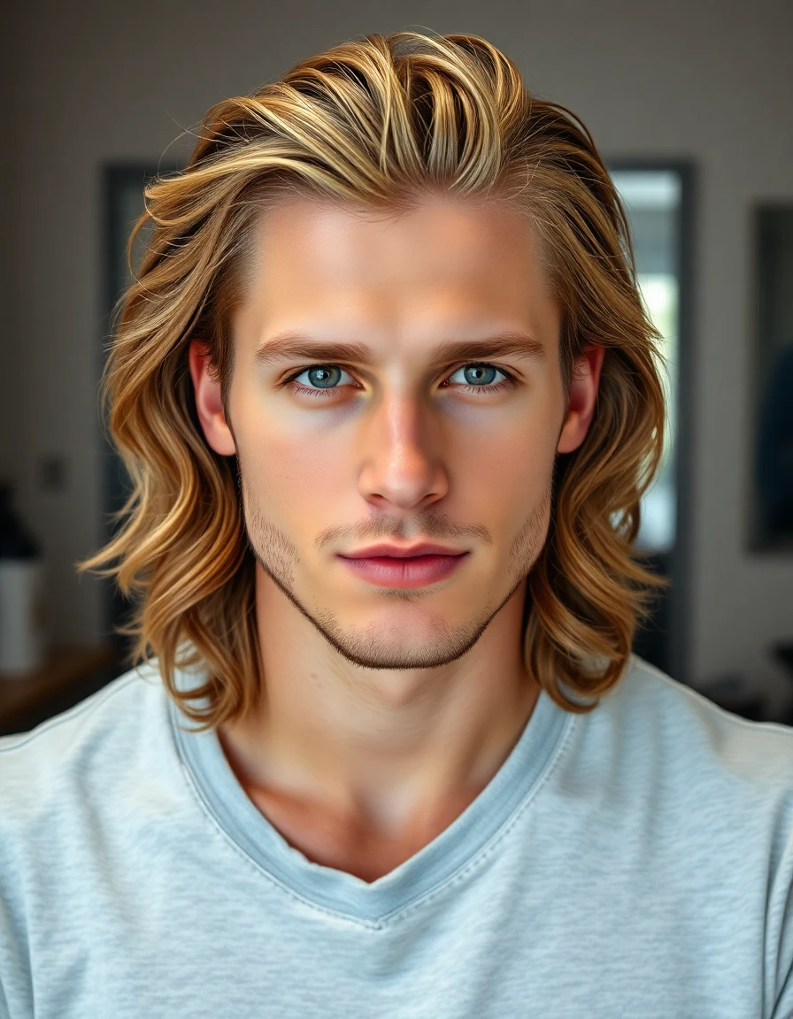 Timothee Chalamet-inspired The Early Audition Curls hairstyle on a model