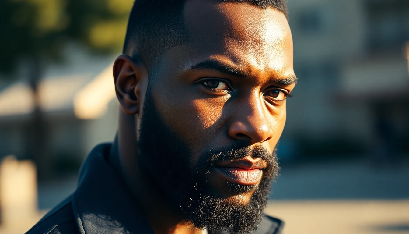 15 Black Men Beard Styles That Look Sharp in 2026 — man with well-groomed beard