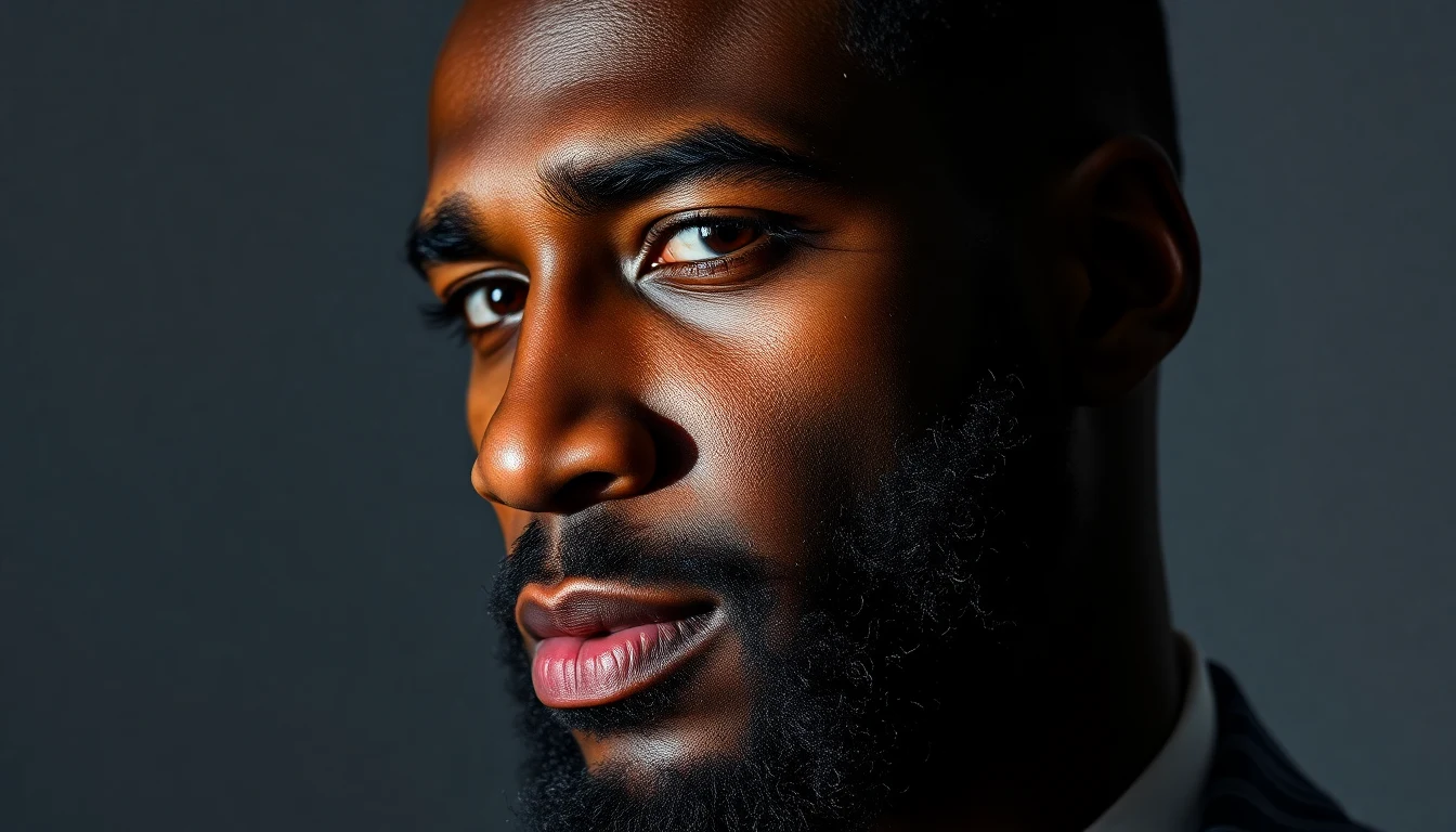 15 Black Men Beard Styles That Look Sharp in 2026 — man with well-groomed beard