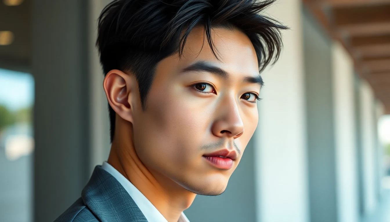Asian Hairstyles for Men: The Complete 2026 Guide — Asian man with stylish haircut