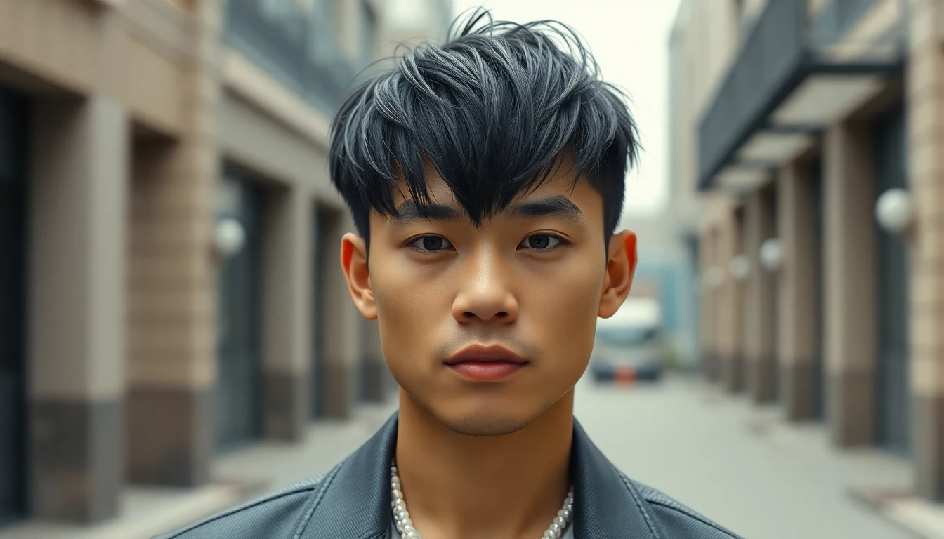 Asian Mullet: The Modern Take on Men’s Mullet for Asian Hair (2026) — Asian man with modern mullet hairstyle