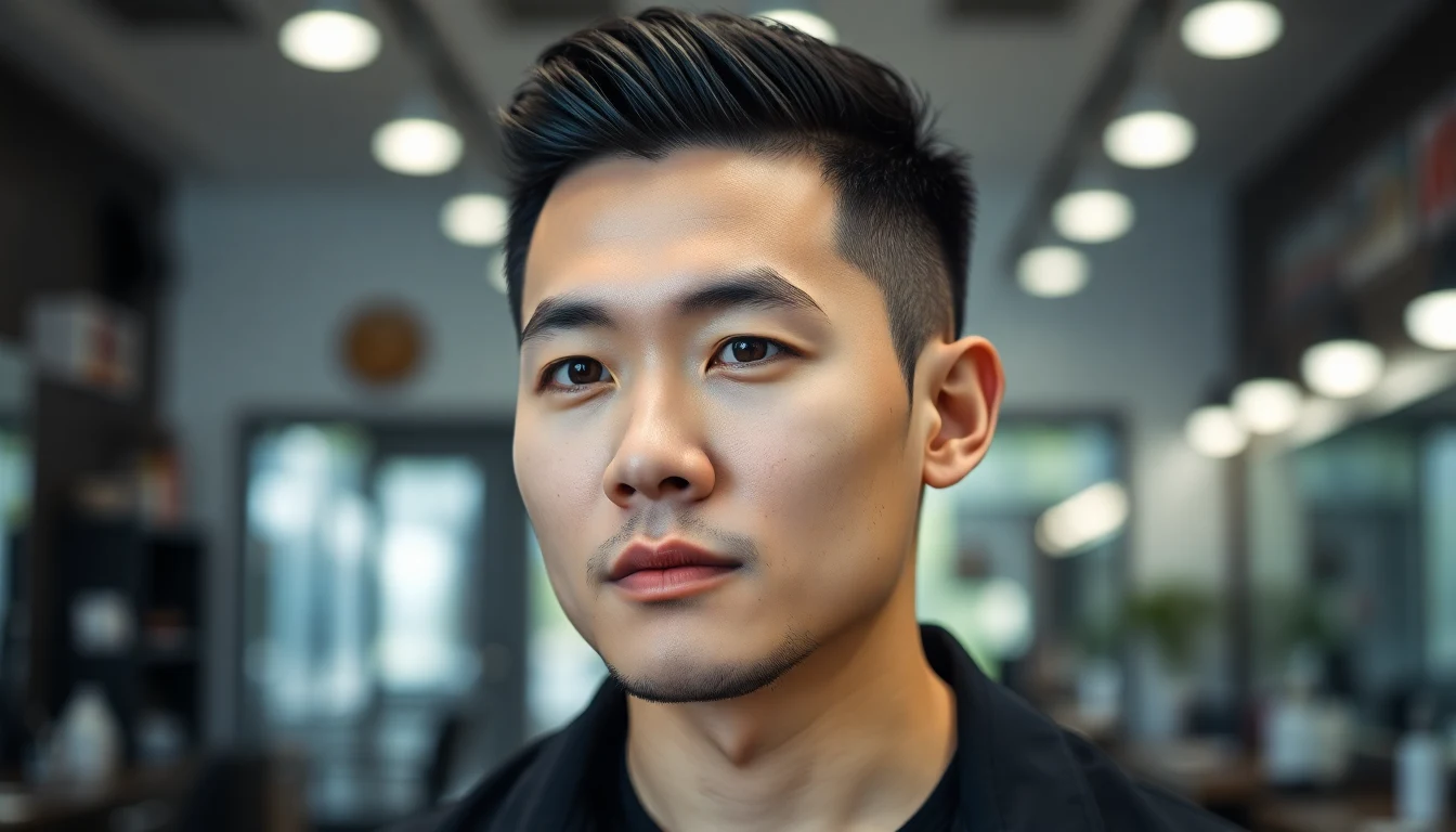Asian Undercut: The Best Undercut Styles for Asian Men’s Hair (2026) — Asian man with undercut hairstyle