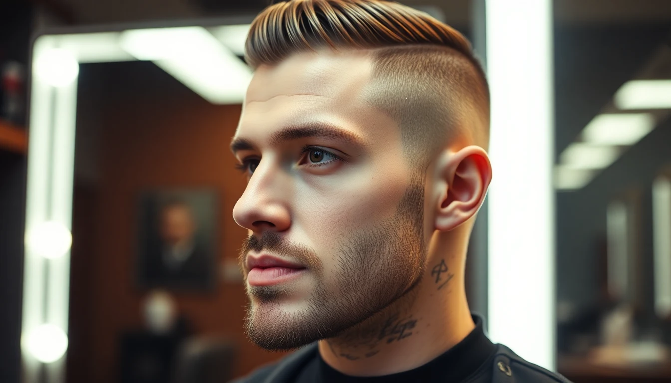 Bald Fade vs Skin Fade: What’s the Difference? — man with fresh fade haircut