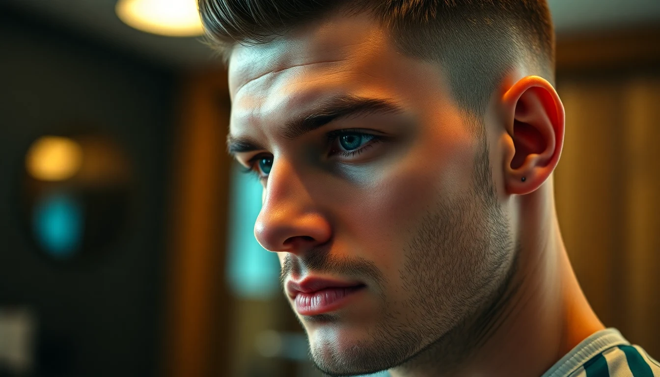 Bald Fade vs Skin Fade: What’s the Difference? — man with fresh fade haircut