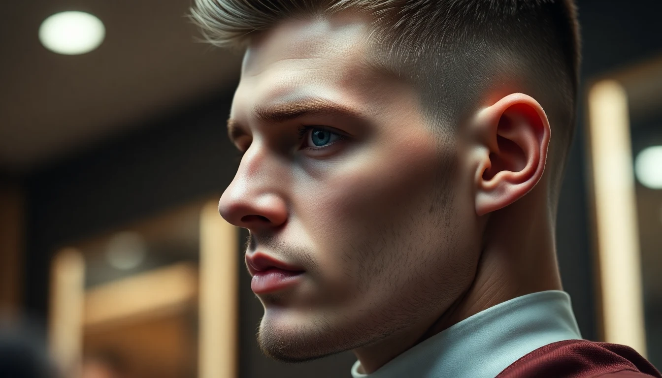 Bald Fade vs Skin Fade: What’s the Difference? — man with fresh fade haircut