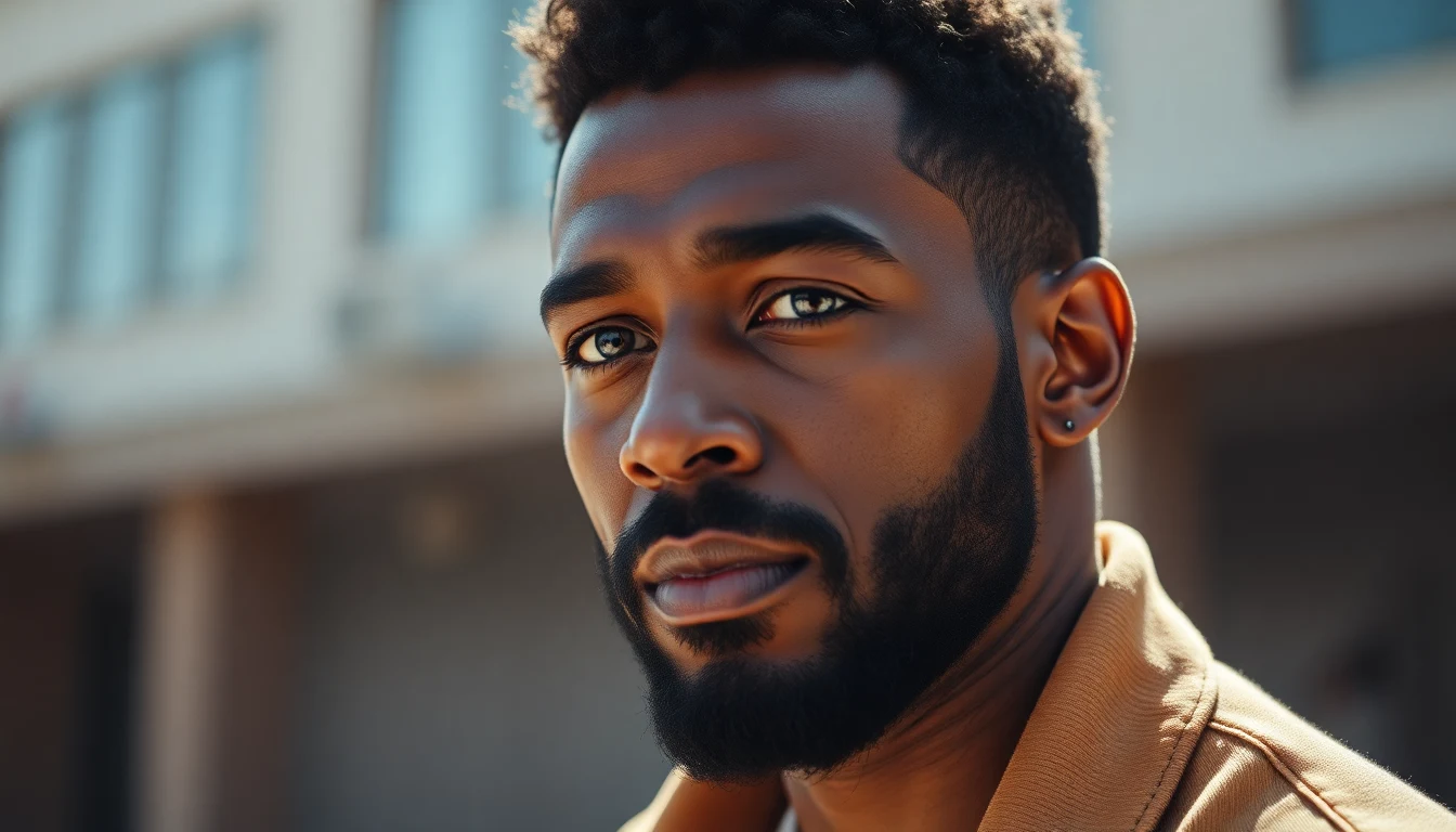 Beard Styles for Bald Men: 15 Looks That Go Hard — man with well-groomed beard