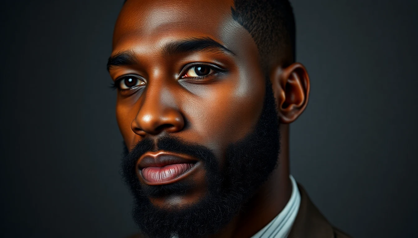 Beard Styles for Bald Men: 15 Looks That Go Hard — man with well-groomed beard