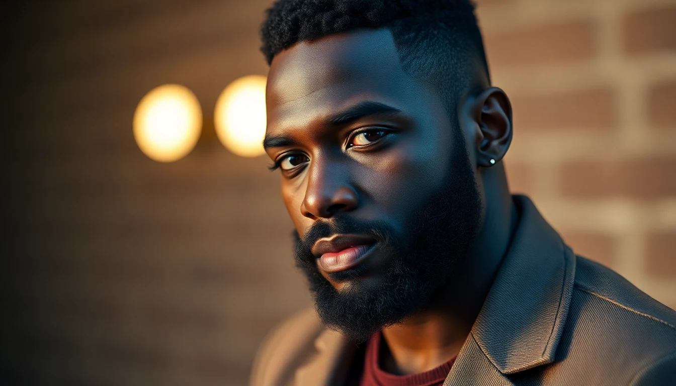 Best Beard Dye for Black Men (2026) — man with dyed beard