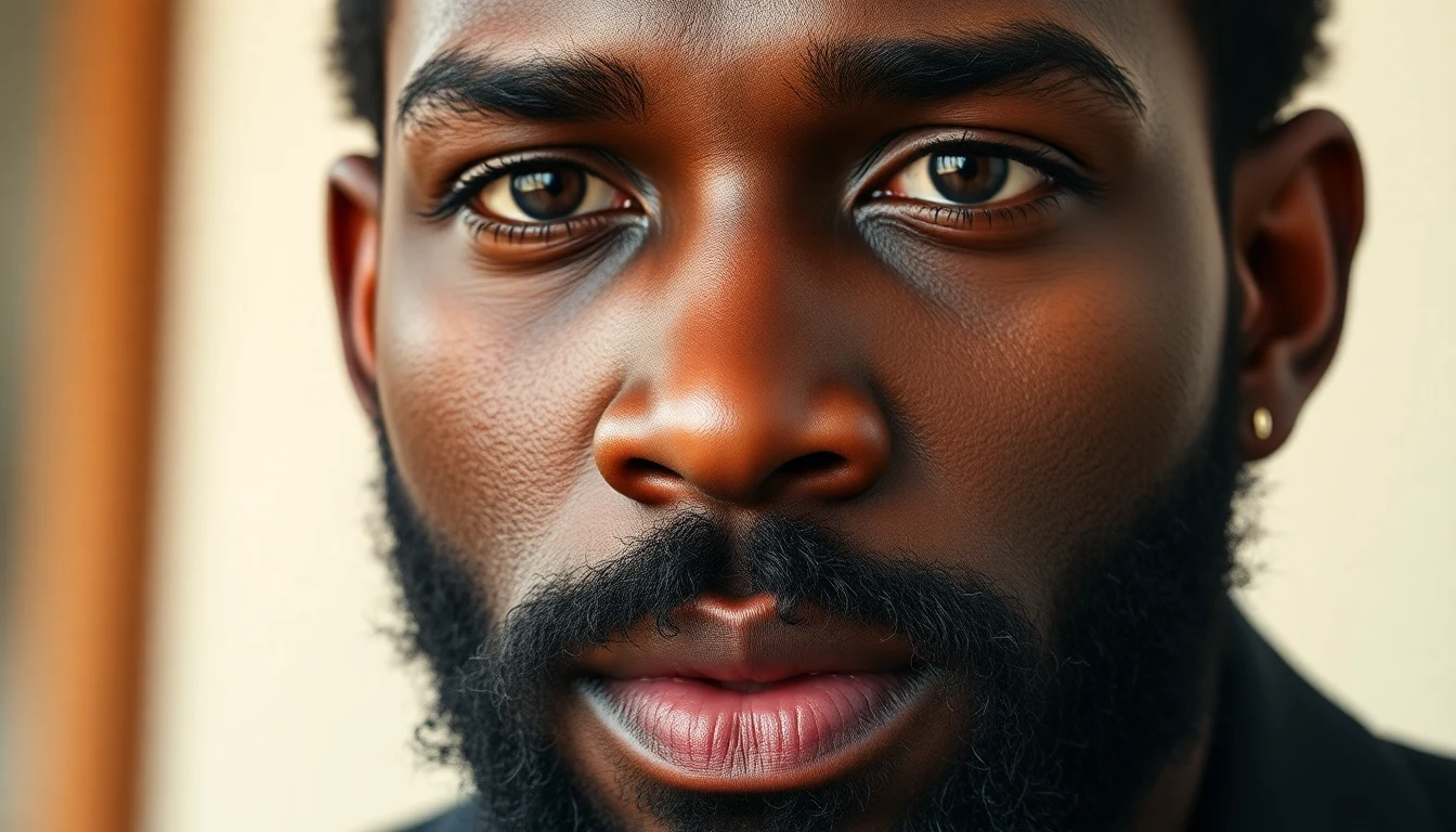 Best Beard Dye for Black Men (2026) — man with dyed beard