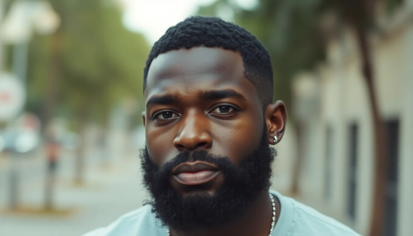 Best Beard Dye for Black Men (2026) — man with dyed beard