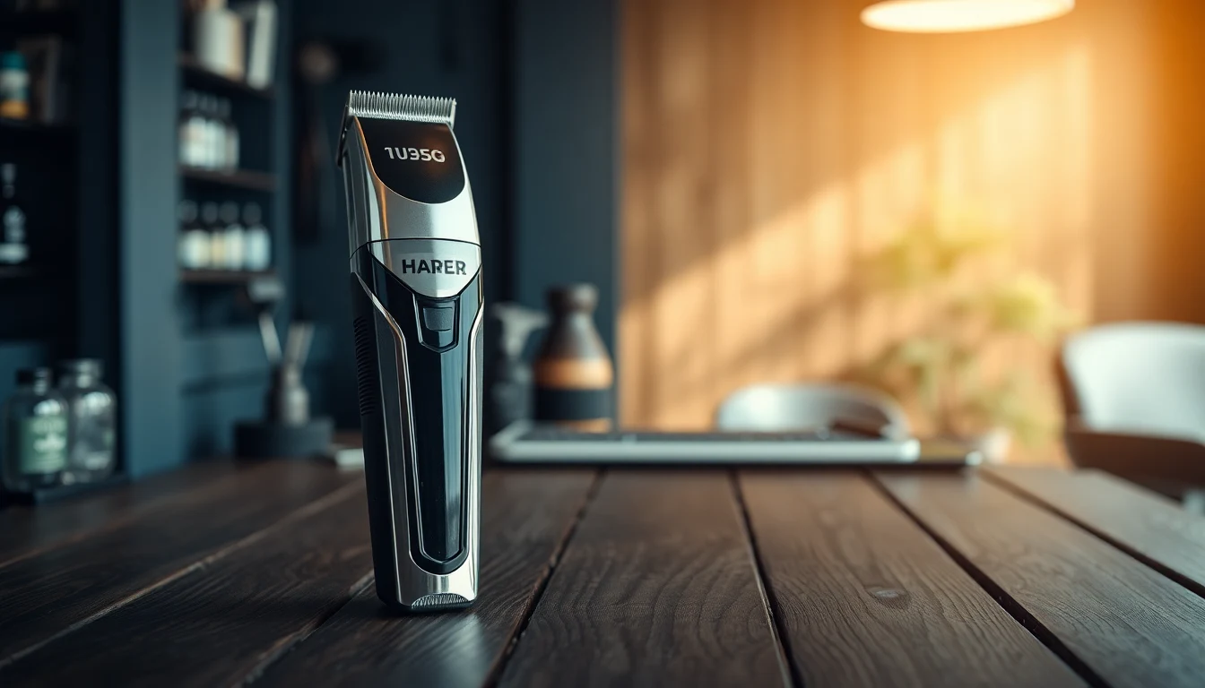 Best Beard Trimmers for Black Men: For Clean Lines Without the Bumps — professional hair clippers product photography