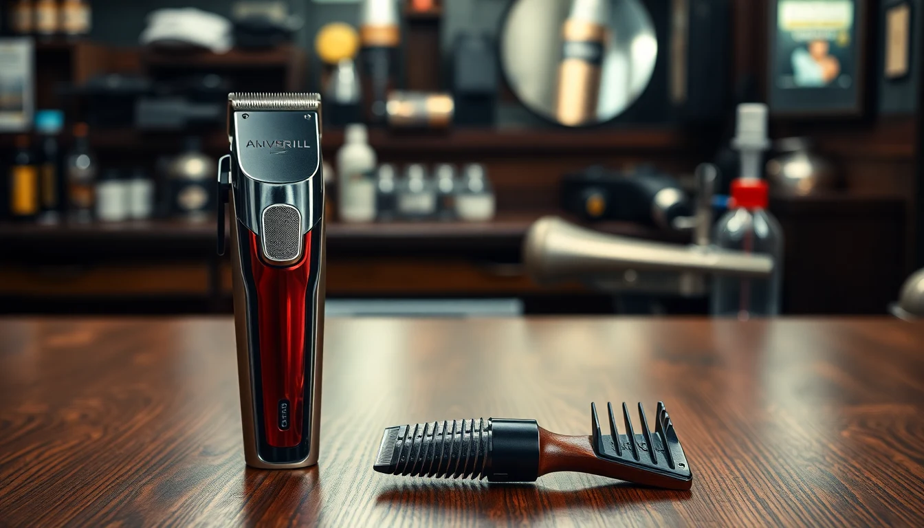 Best Clippers for Black Men: Professional Picks for Every Cut — professional hair clippers product photography