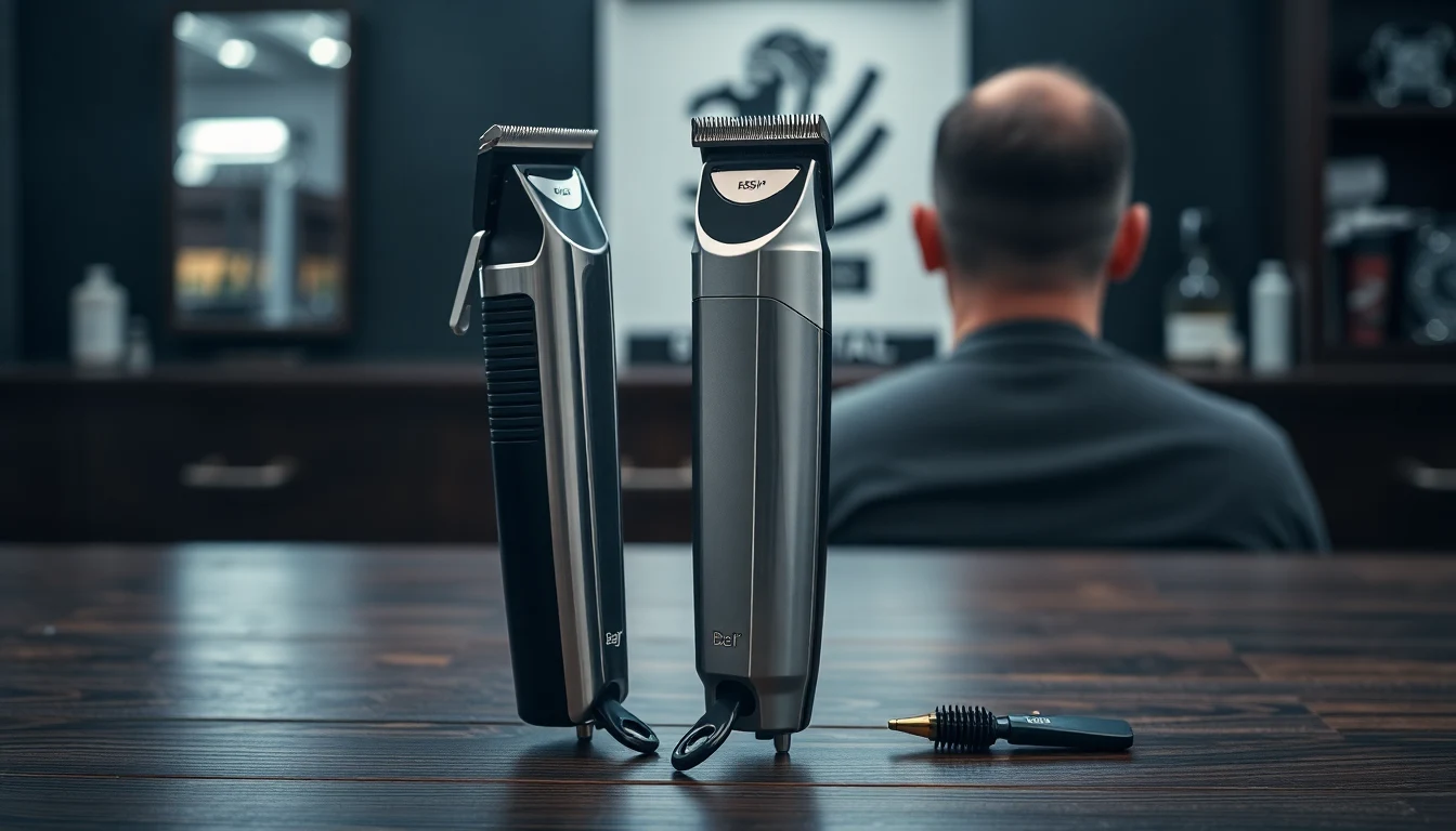 Best Clippers for Black Men: Professional Picks for Every Cut — professional hair clippers product photography