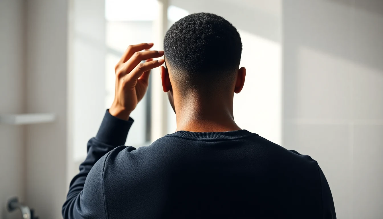 Best Dandruff Shampoo for Black Hair: Flake-Free Without the Dryness — man applying scalp treatment