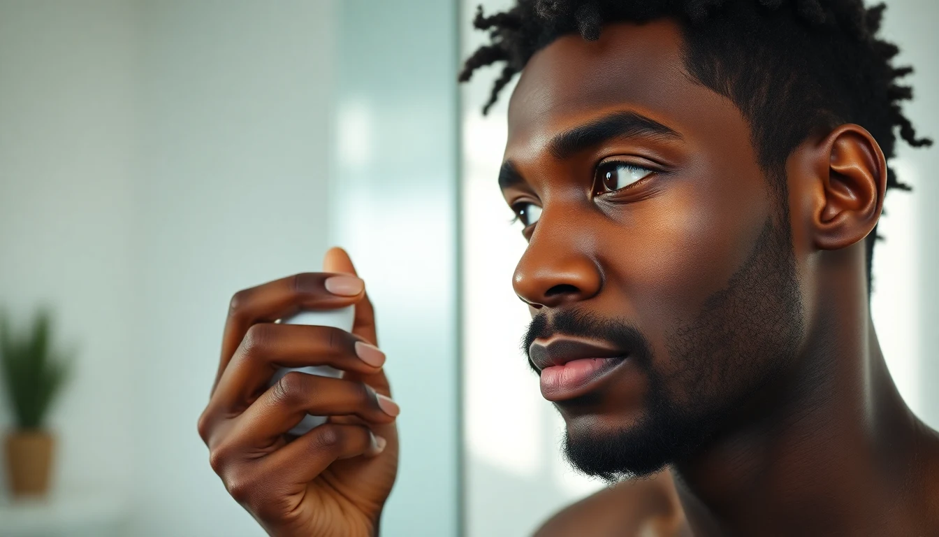 Best Deep Conditioner for 4C Hair (2026) — man applying hair moisturizer