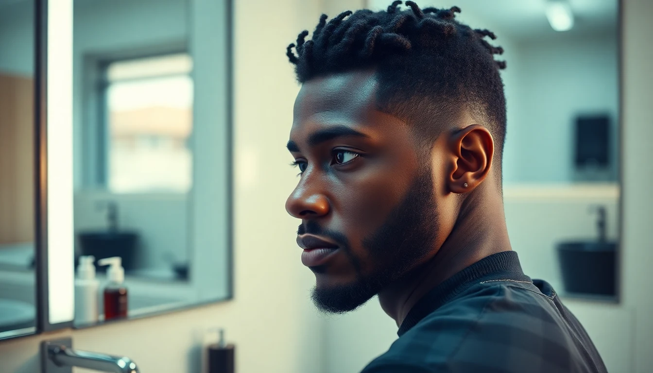 Best Gel for 4C Hair: Hold, Definition, and Zero Flaking — man styling hair with hair product