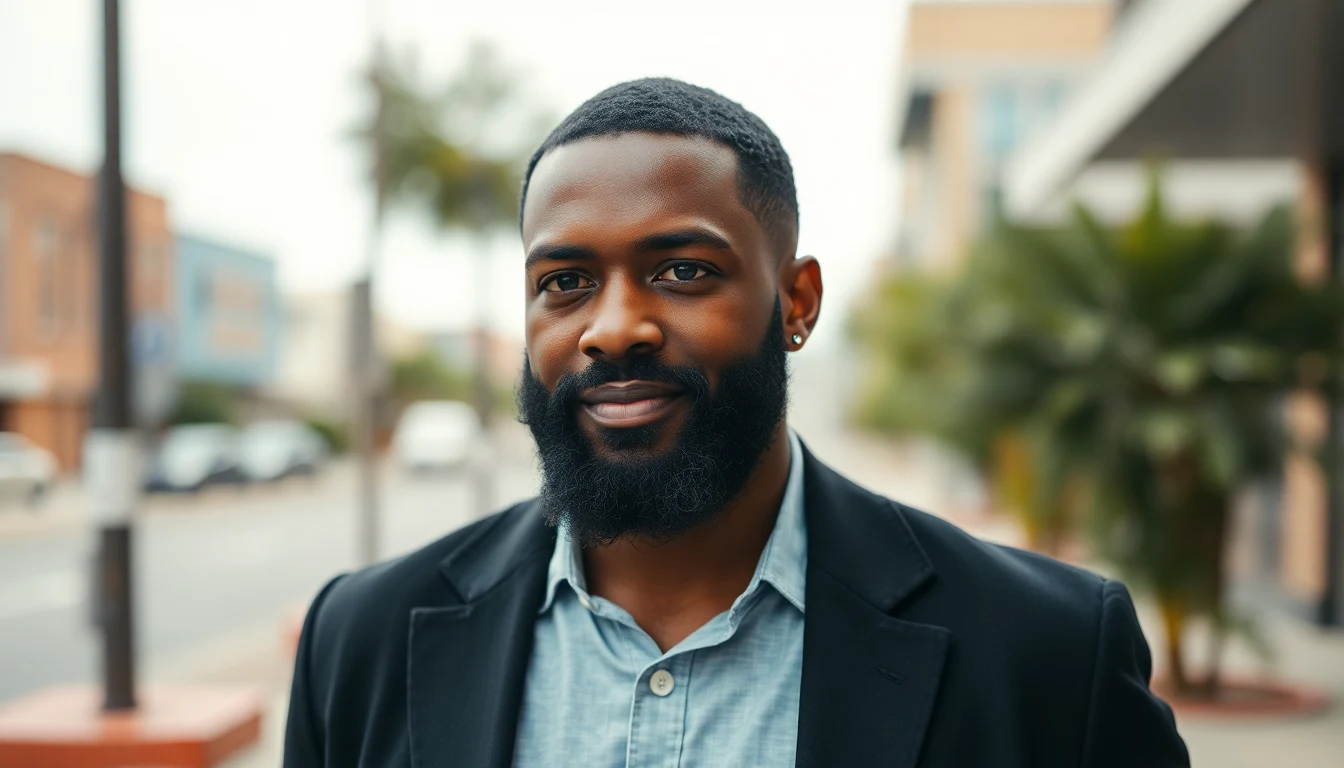 Best Hair Dye for Black Men (2026) — man with dyed beard