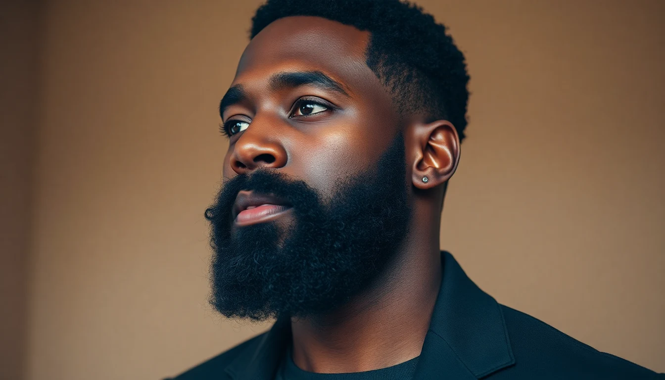 Best Hair Dye for Black Men (2026) — man with dyed beard