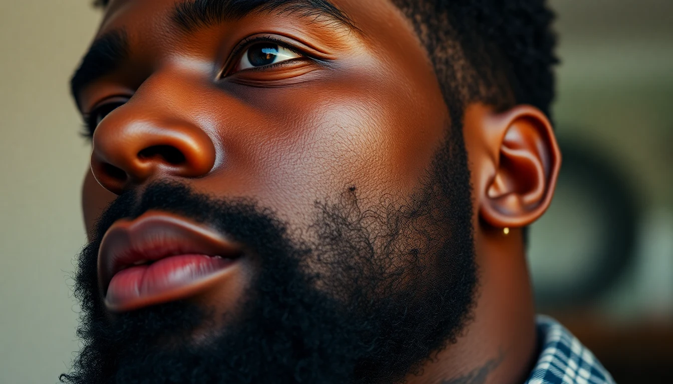 Best Hair Dye for Black Men (2026) — man with dyed beard