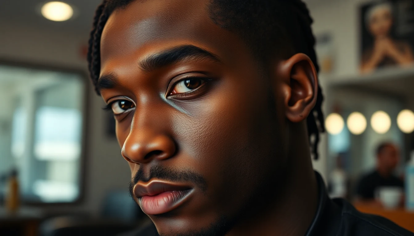 Best Hair for Box Braids: A Complete Buying Guide (2026) — man with cornrows